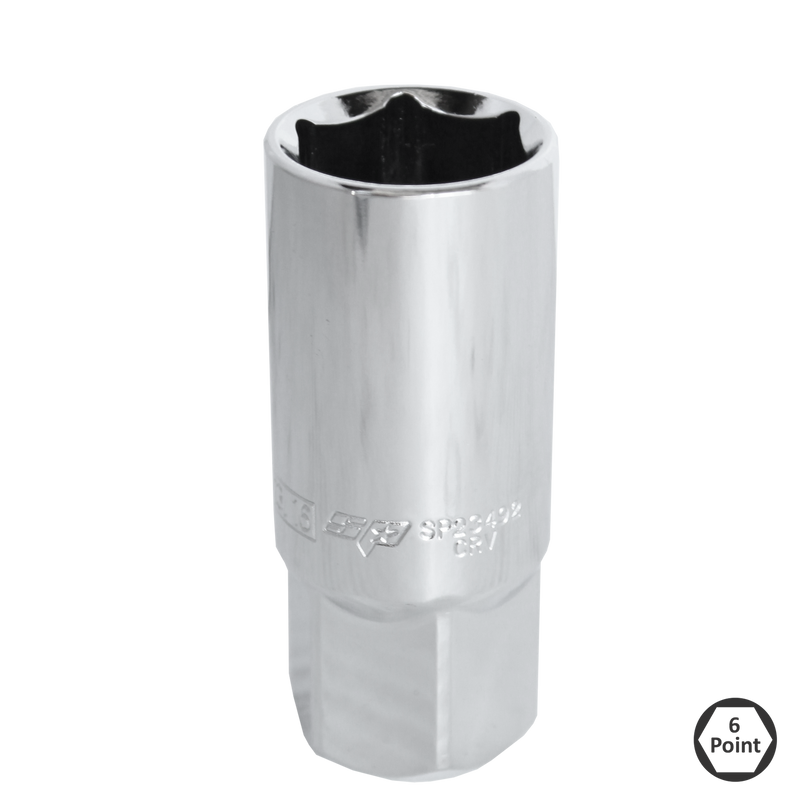 SP Tools SP23491-XPX 1/2" Drive Spark Plug Socket - 6pt