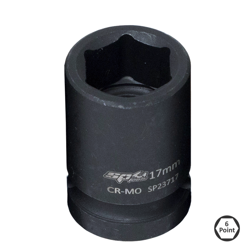 SP Tools Socket Impact 1/2In Dr 6Pt Metric 21mm SP23721