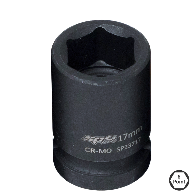 SP Tools 1/2" Drive Impact Socket - 6pt Metric - Individual, Size: 36mm
