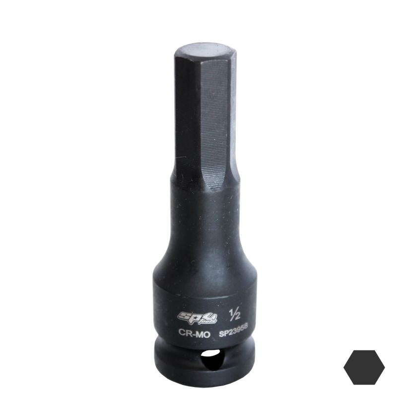 SP Tools 1/2" Drive Inhex Impact Socket - SAE - Individual, Size: 3/4"