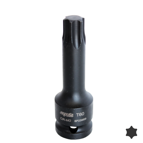 SP Tools 1/2" Drive Bit Impact Socket - Torx - Individual