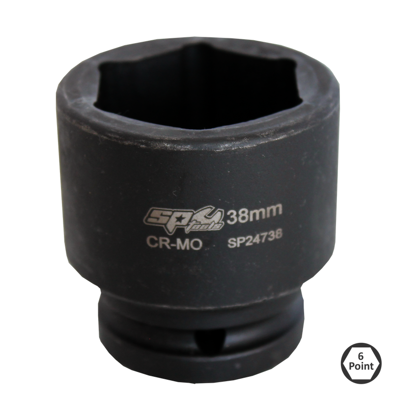 SP Tools Socket Impact 3/4"Dr 6Pt Metric 20mm SP24720