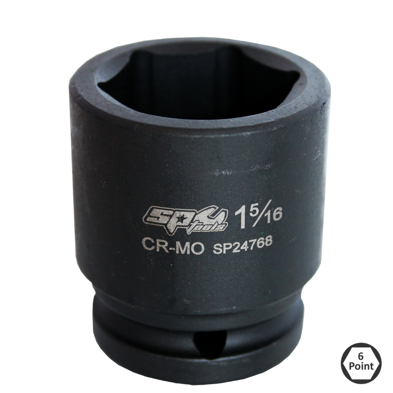 SP Tools SP24761-XPX 3/4" Drive Impact Socket - 6pt SAE -