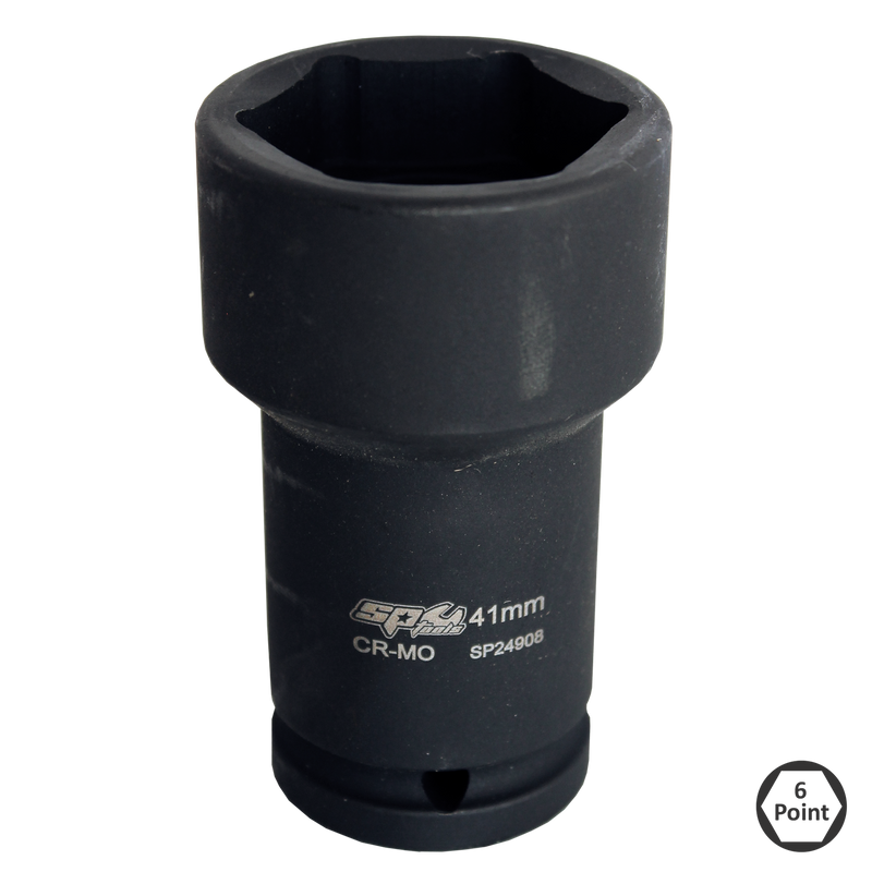 SP Tools 3/4" Drive Budd Wheel Impact Socket - Metric - Individual