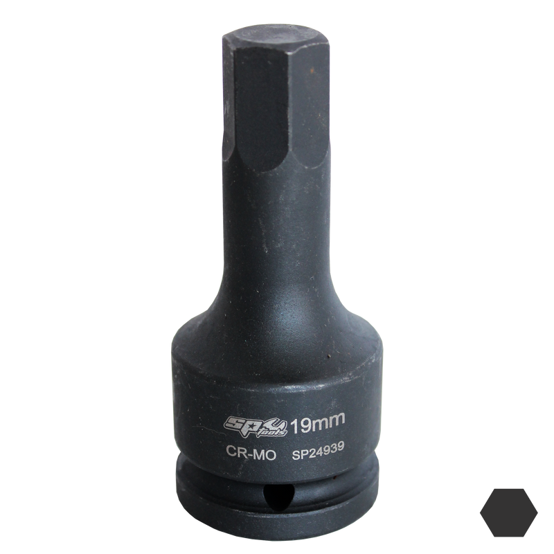 SP Tools Socket Impact 3/4"Dr Inhex Metric 27mm SP24947