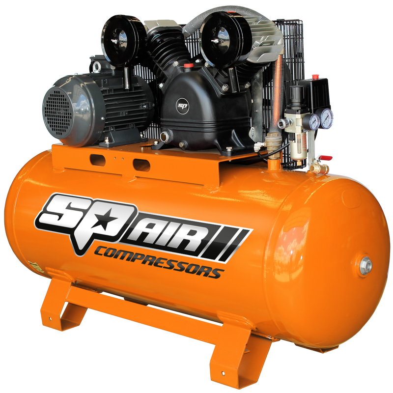 SP Tools Compressor - 5.5Hp Belt Drive 270Lt Tank SP25