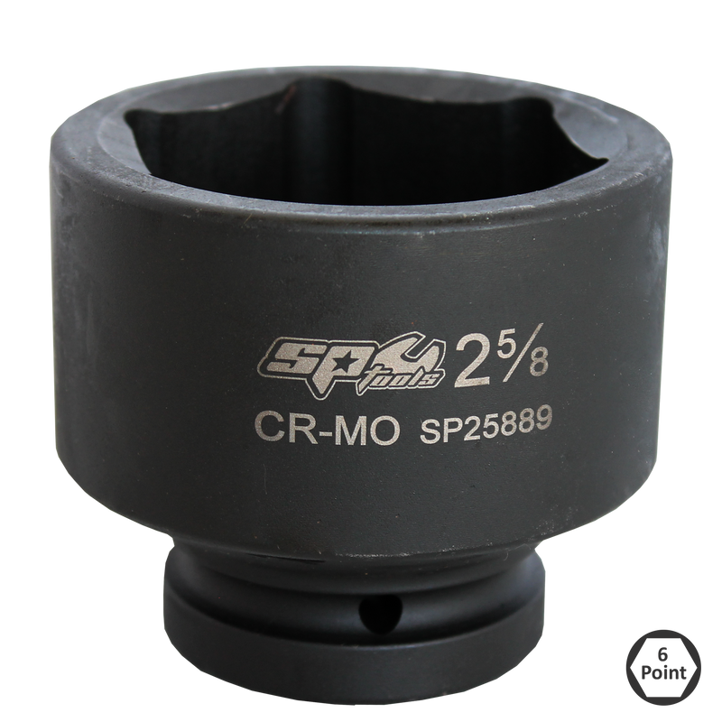 SP Tools Socket Impact 1"Dr 6Pt SAE 3-1/8" SP25897