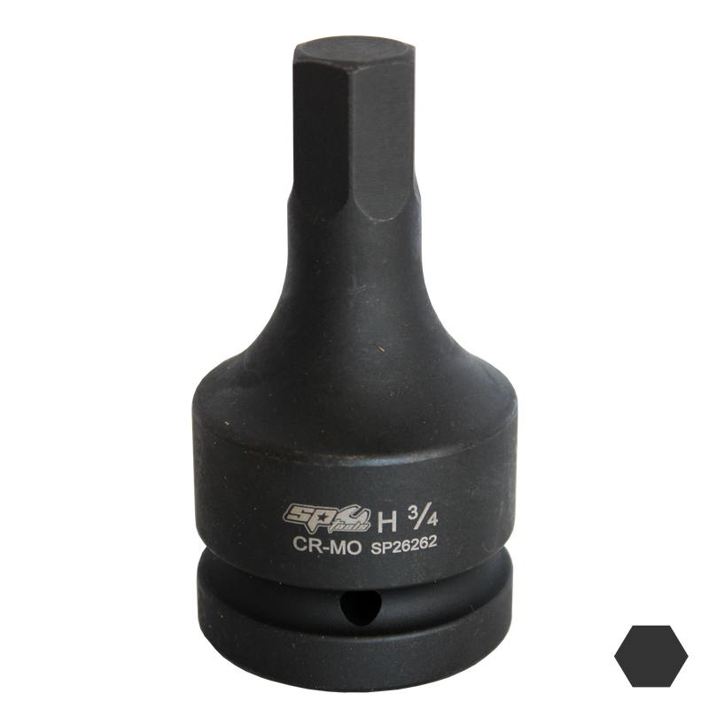 SP Tools 1" Drive Inhex Impact Socket - SAE - Individual