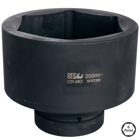 SP Tools 2-1/2" Drive Deep Impact Socket - 6pt Metric - Individual
