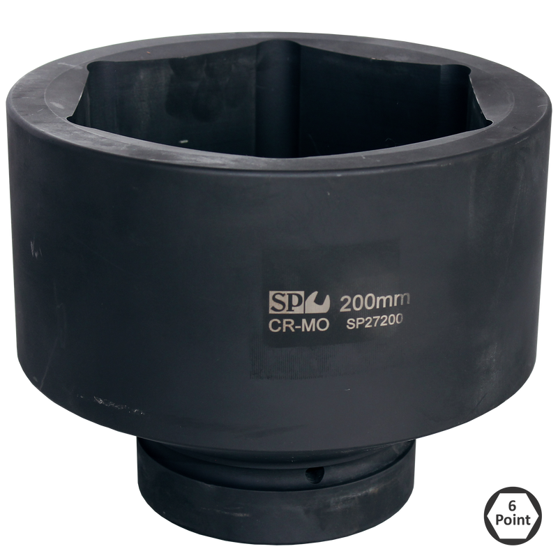 SP Tools Socket Impact 2-1/2"Dr 6Pt Metric 105mm SP27105