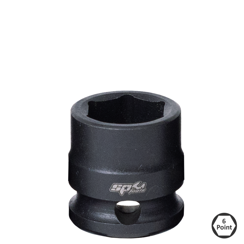 SP Tools Socket Impact Stubby Metric 3/8"Dr 6Pt 8mm