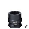 SP Tools 3/8" Drive Stubby Impact Socket - 6pt Metric - Individual, Size: 15mm