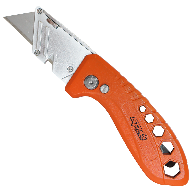SP Tools Folding Lock-Back Utility Knife SP30852