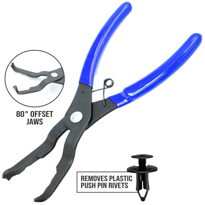 SP Tools Trim Clip Pliers 80Deg Offset Jaws SP30878