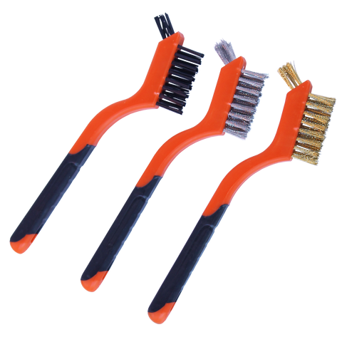 SP Tools Wire Brush Set - Mini - 180mm - 3pc