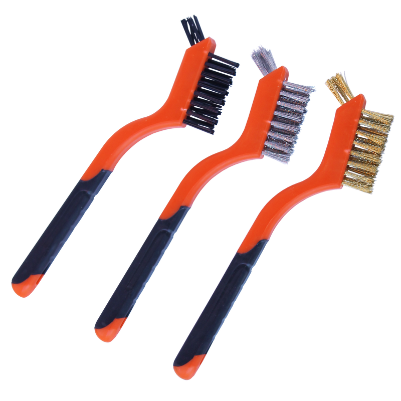 SP Tools Wire Brush Set - Mini - 180mm - 3pc