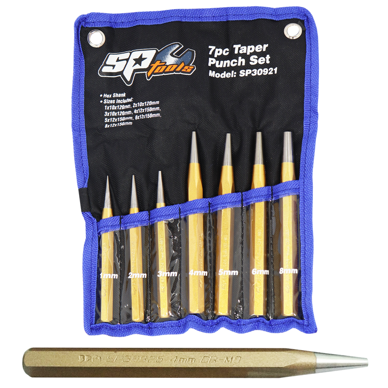 SP Tools Punch Taper 7pc Set SP30921