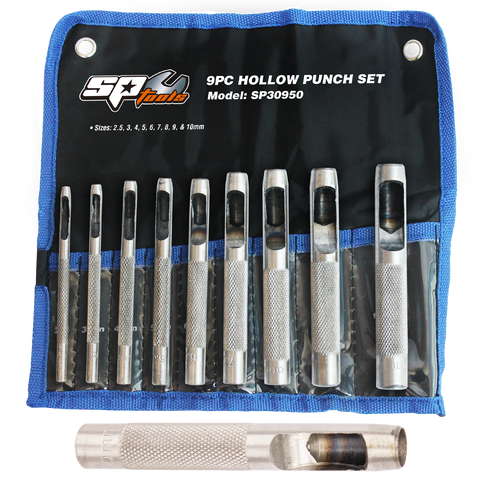 SP Tools Hollow Punch Set - 9pc