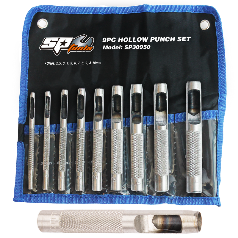 SP Tools Hollow Punch Set - 9pc