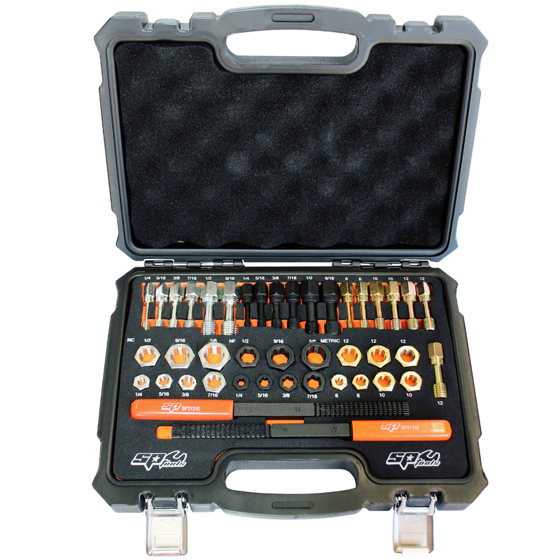 SP Tools Automotive Rethreading Kit - 42pc