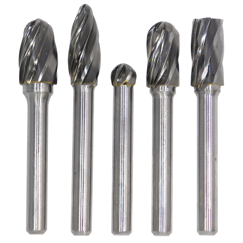 SP Tools Burr - Individual - Tungsten Carbide - Alumininium - Cylinder - Radius Top - 10 x 20mm