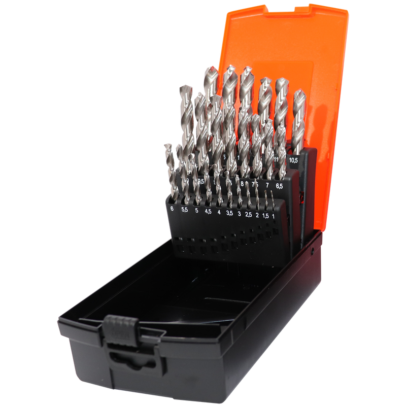 SP Tools High Speed Steel - HSS Drill Bit Set - Metric - 25pc