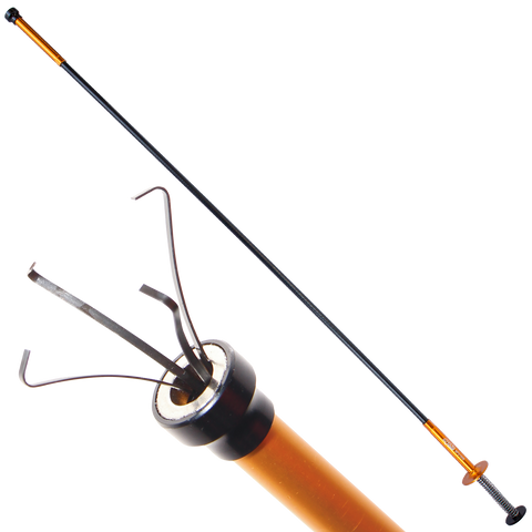 SP Tools Pick-Up Tool - 4 Jaw with Magnetic Head - Flexible Shaft