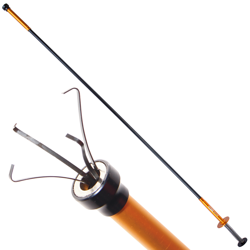 SP Tools Pick-Up Tool - 4 Jaw with Magnetic Head - Flexible Shaft