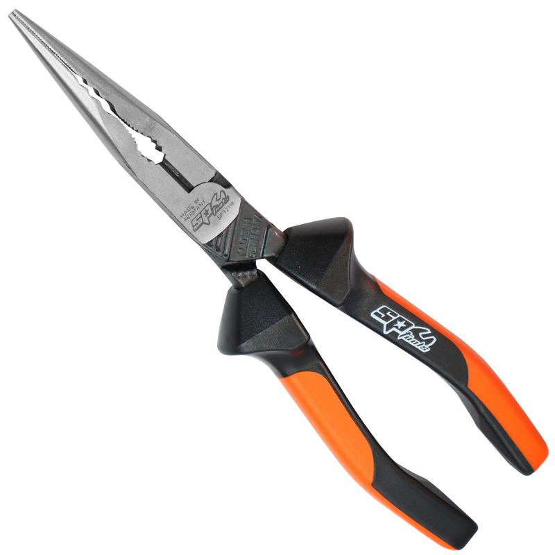 SP Tools Long Nose Pliers - Precision Industrial Duty - 200mm - 8"