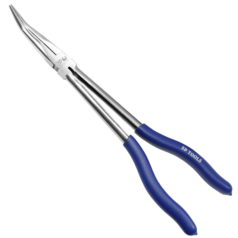 SP Tools Pliers Long Handle 275mm Bent 45 Degree SP32163