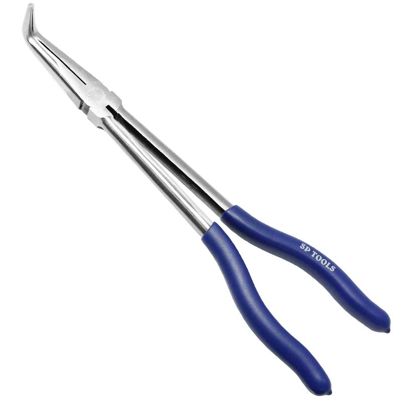 SP Tools Pliers Long Handle 275mm Bent 90 Degree SP32164