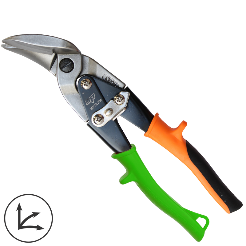 SP Tools Aviation Snips - Offset - Heavy Duty - Colour Coded
