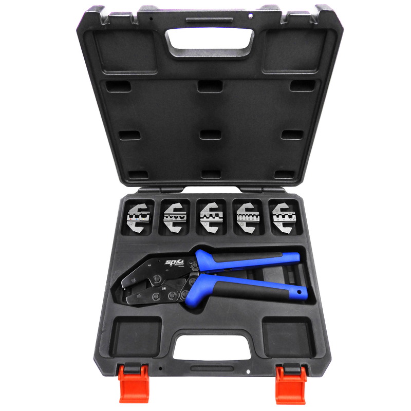 SP Tools Quick Change Ratchet Crimper Kit 6Pk SP32288