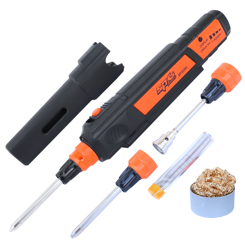 SP Tools 90w Li-Ion Cordless Soldering Kit + Heat Shrink Function