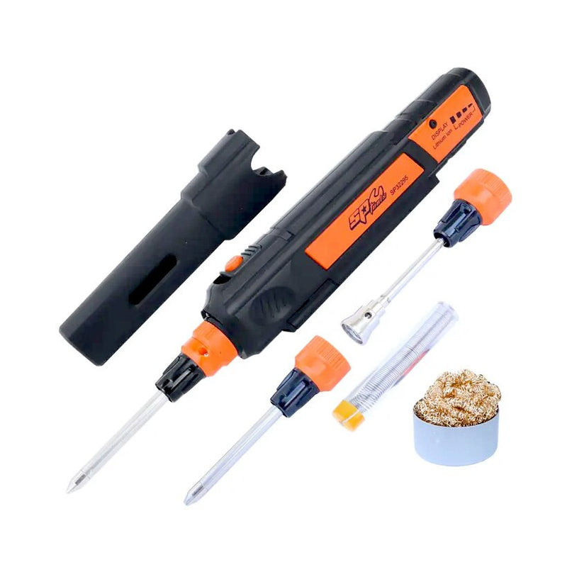 SP Tools Li-Ion Cordless Soldering Kit 90W + Heat Shrink