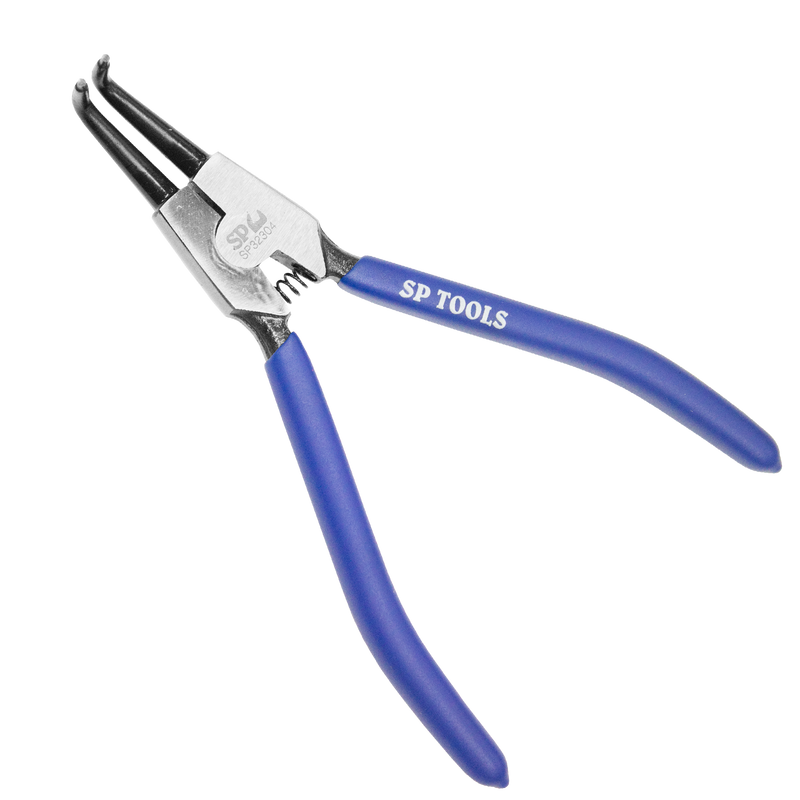 SP Tools Circlip Pliers 140mm Bent External SP32314
