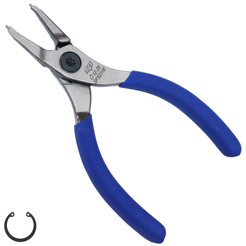 SP Tools Pliers Circlip Internal Straight 145mm 12-25mm
