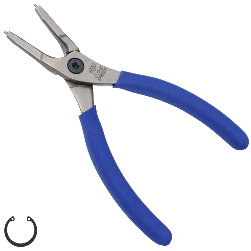 SP Tools Pliers Circlip Internal Straight 185mm 19-60mm