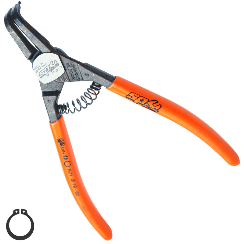 SP Tools Pliers & Cutters - HD Circlip External Bent
