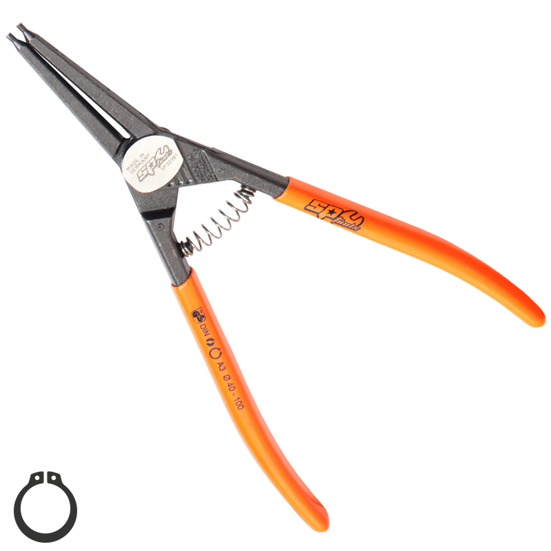 SP Tools Pliers & Cutters - HD Circlip External Straight