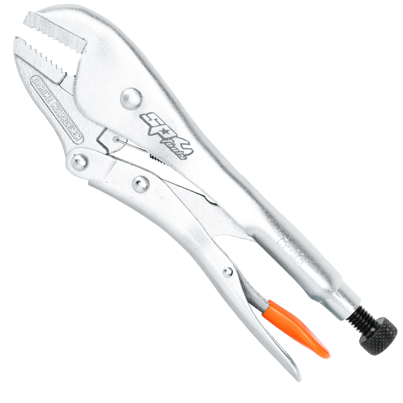 SP Tools Locking Plier - Straight Jaw - Individual, Size: 250mm - 10"