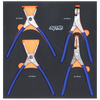 SP Tools Circlip Plier Set - 4pc - 2.2mm Tip Diameter - Sets 40-100mm