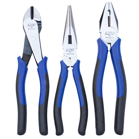 SP Tools Plier/Cutter Set - High Leverage - 3pc