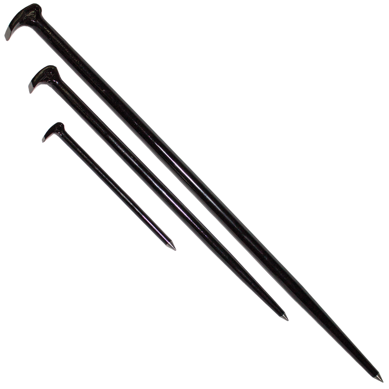 SP Tools Rolling Head Pry Bar Set - 3pc