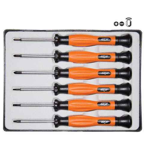 SP Tools Precision Screwdriver Set - Jewellers Set - 6pc