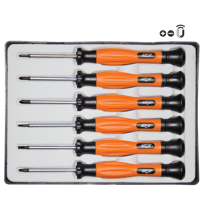 SP Tools Precision Screwdriver Set - Jewellers Set - 6pc