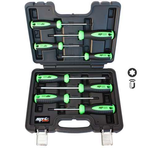 SP Tools Torx Screwdriver Set in X-Case - Heavy Duty - 8pc