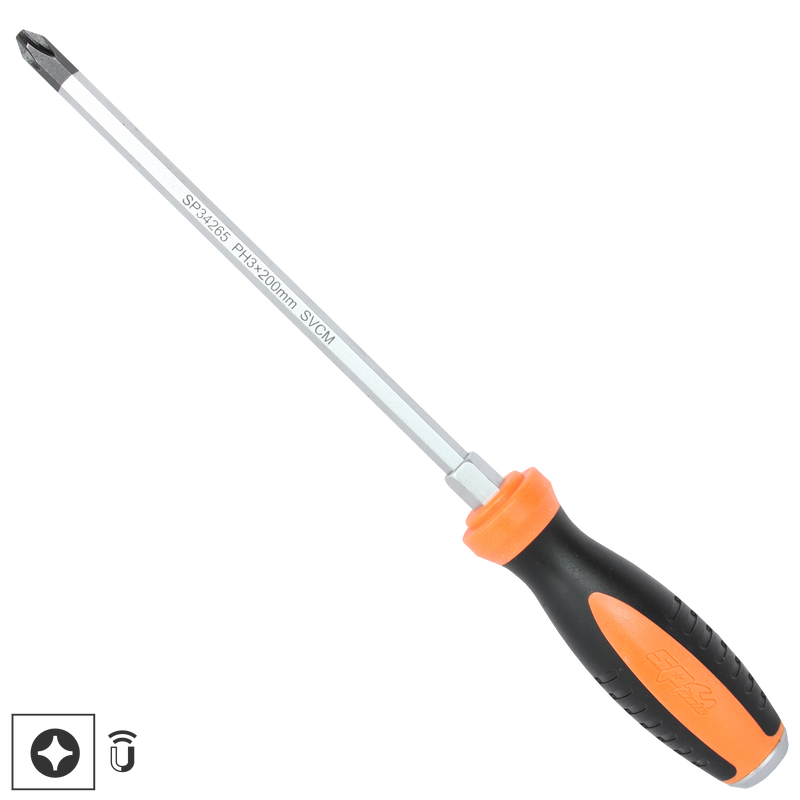 SP Tools Screwdriver Go Thru Pillips 3X200mm SP34265