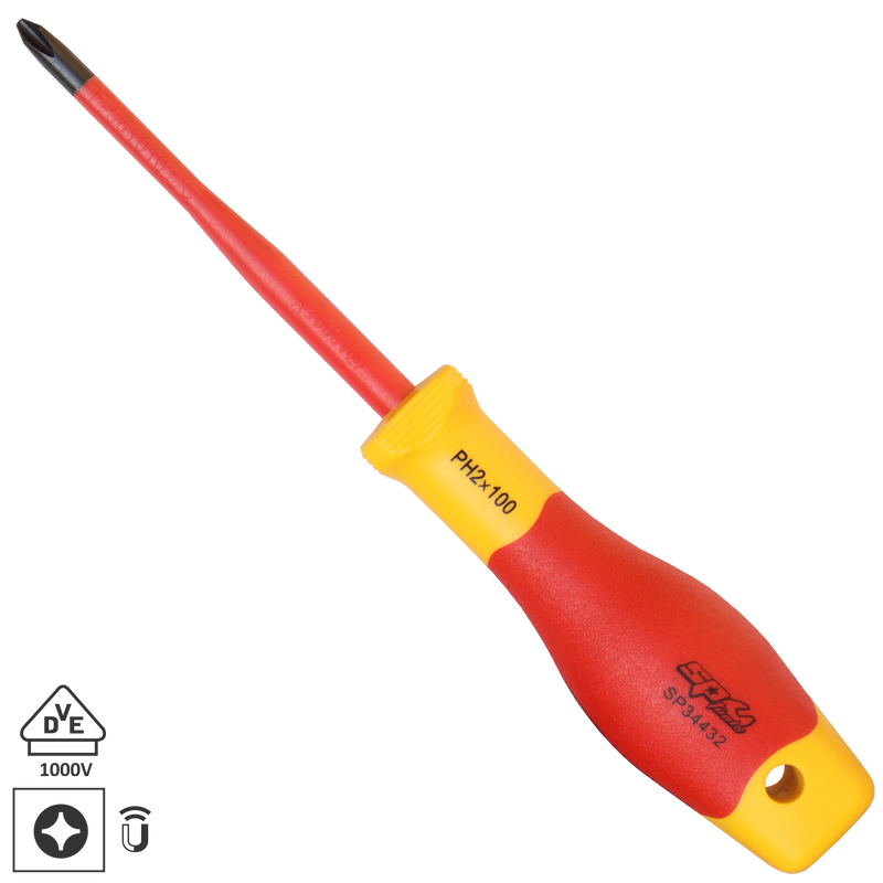 SP Tools Screwdriver Vde Phillips 1 x 80mm SP34431