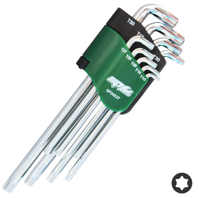 SP Tools Key Set 9pc Torx Stubby Drive SP34537